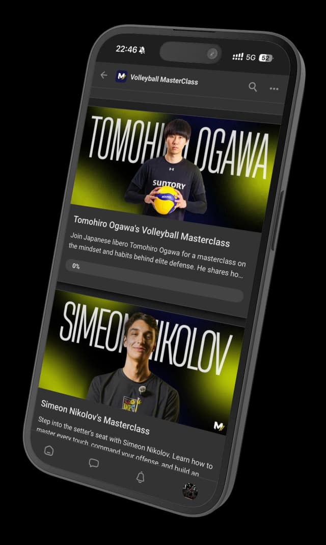 Volleyball Masterclass platform